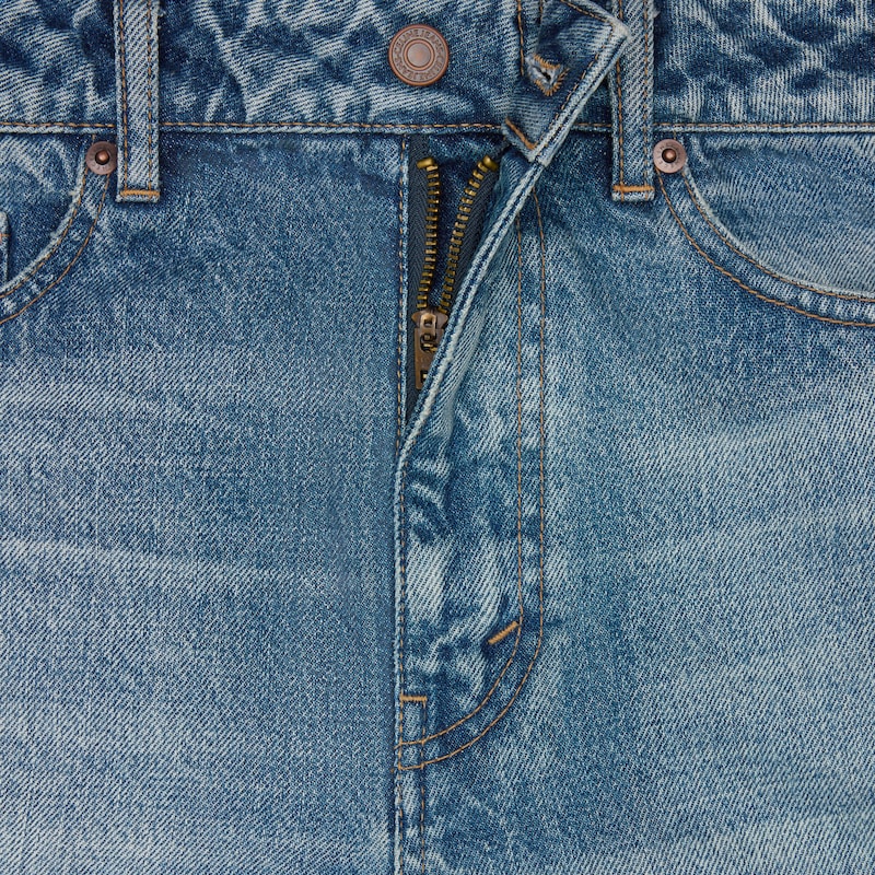 jean évasé 001 en denim