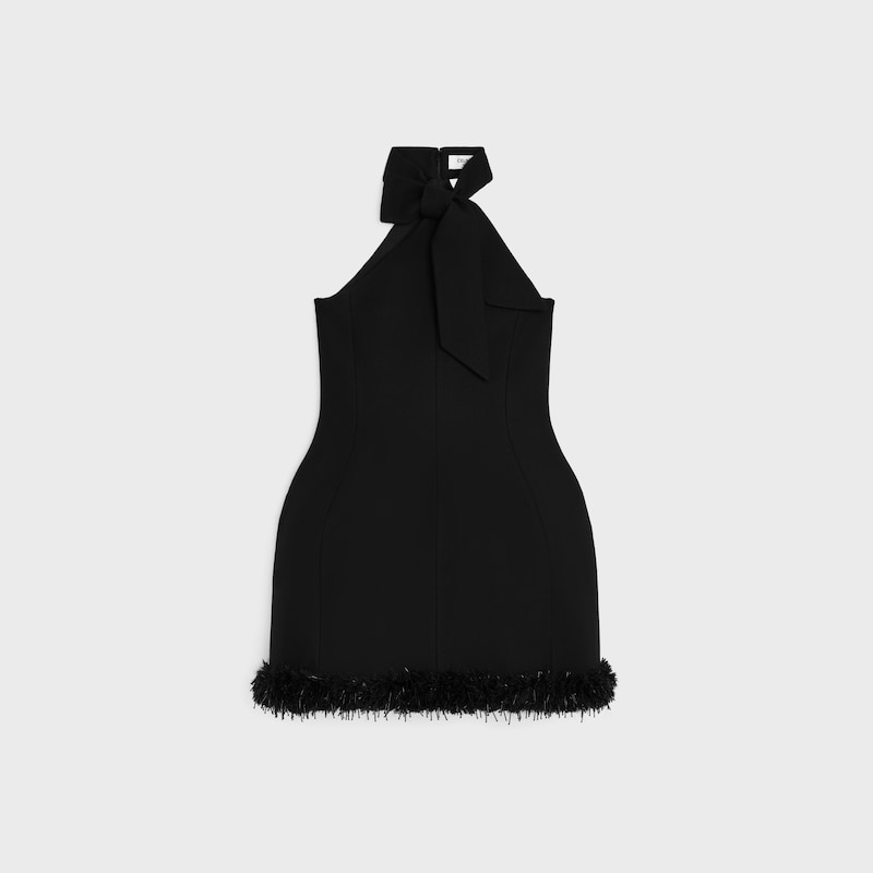 robe en laine tricotine