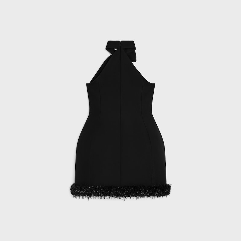 robe en laine tricotine