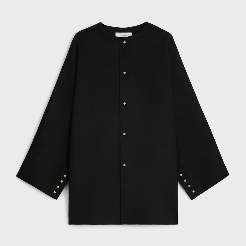 manteau en cachemire double face