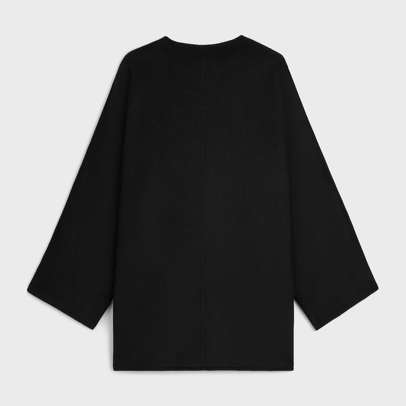 manteau en cachemire double face