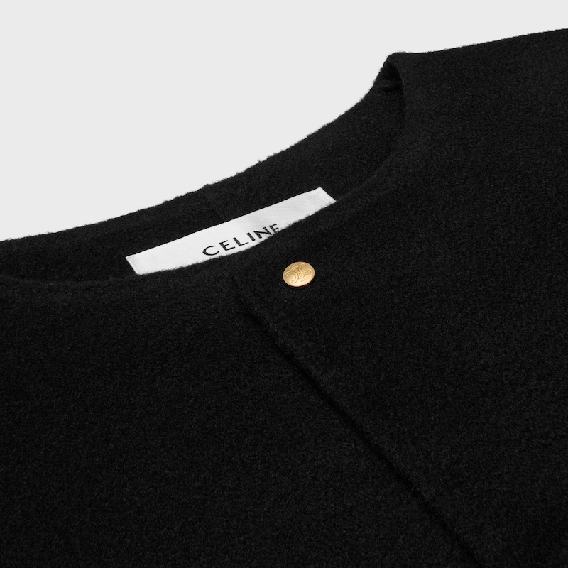 manteau en cachemire double face