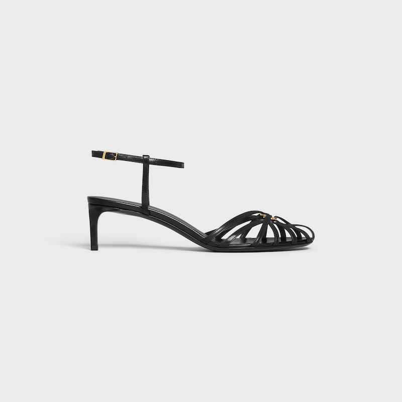 sandales céline triomphe en cuir dagneau