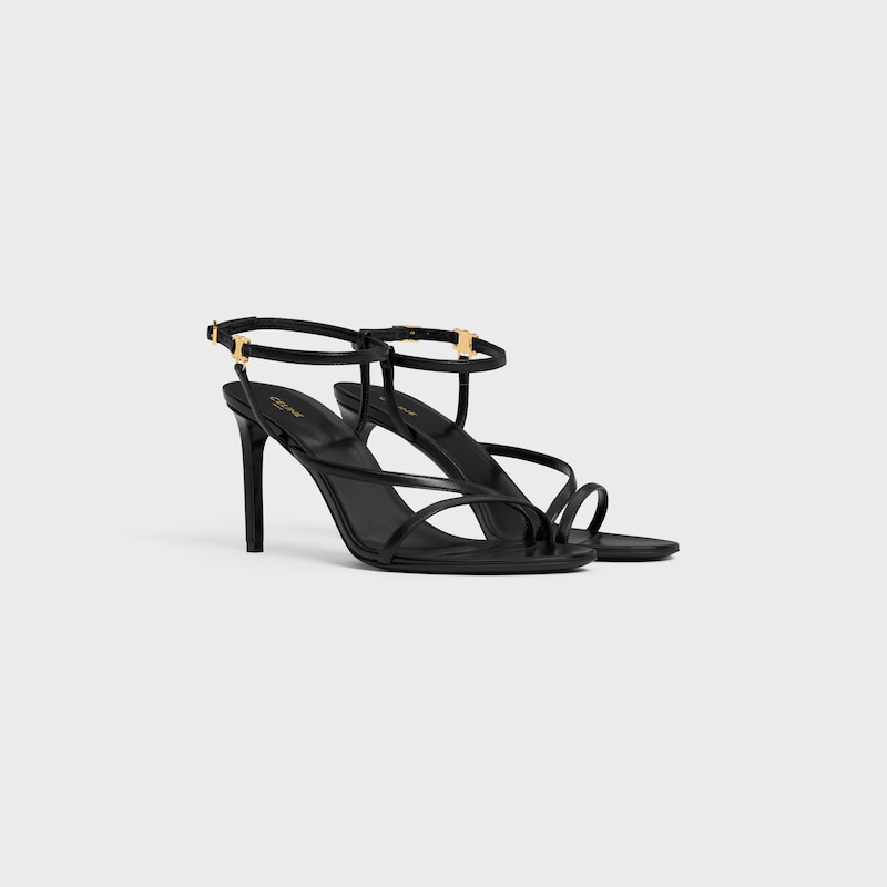 sandales céline ava en cuir dagneau