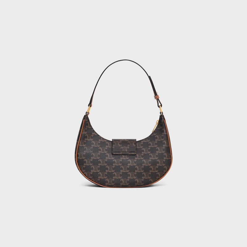 sac ava triomphe moyen en toile triomphe et cuir de veau