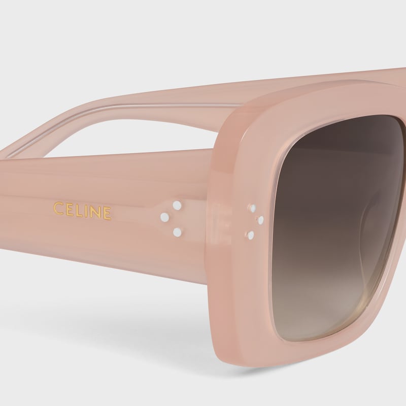 lunettes de soleil carrées s321 en acétate
