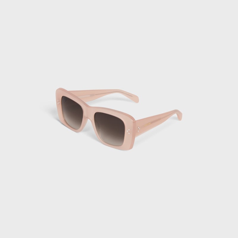 lunettes de soleil carrées s321 en acétate