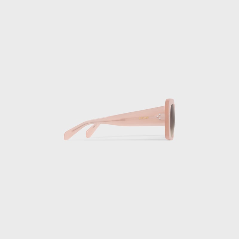 lunettes de soleil carrées s321 en acétate