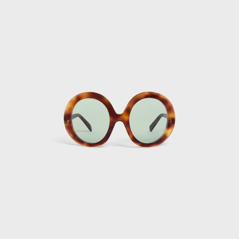 lunettes de soleil rondes en acétate