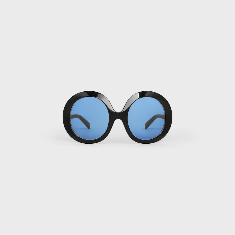 lunettes de soleil rondes en acétate