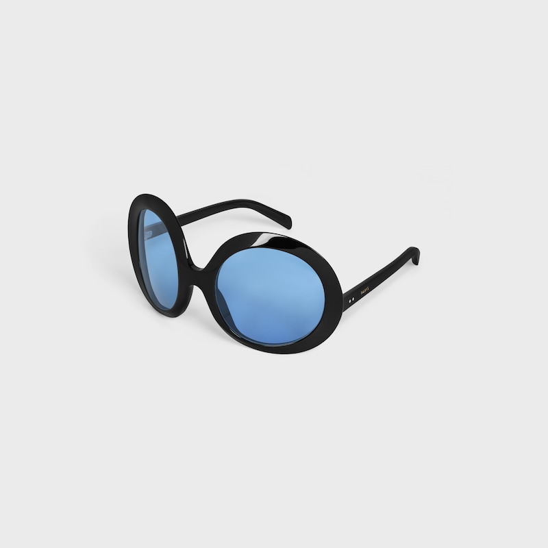 lunettes de soleil rondes en acétate