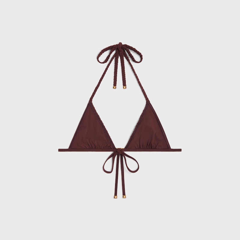 haut triangle triomphe en jersey mat