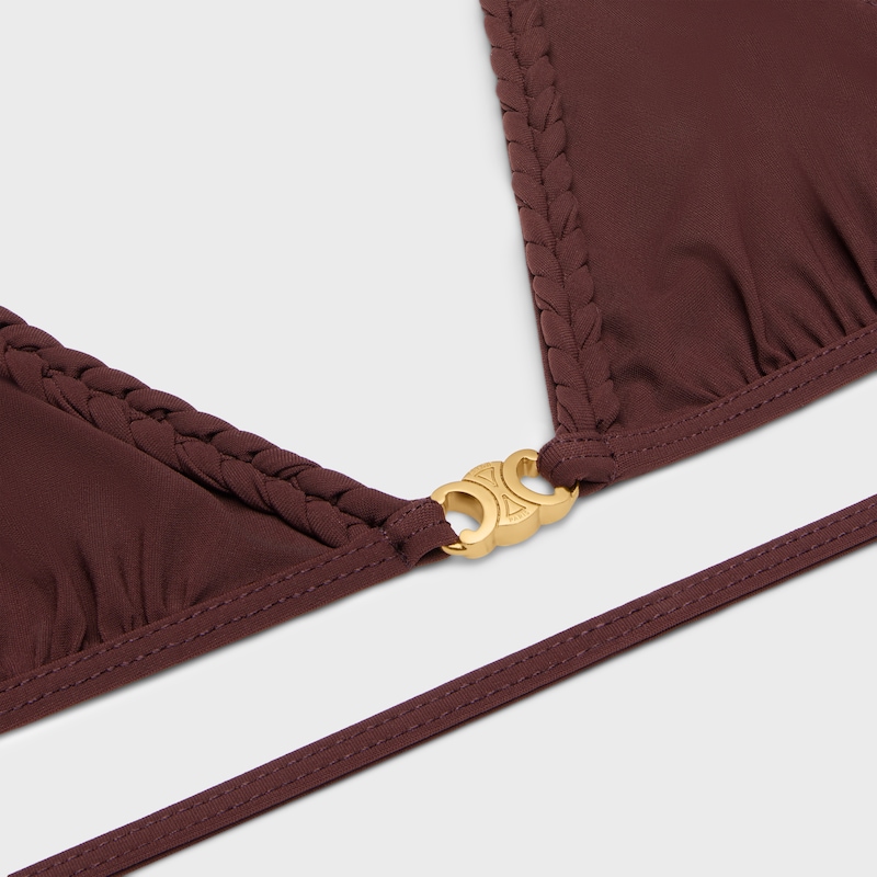 haut triangle triomphe en jersey mat