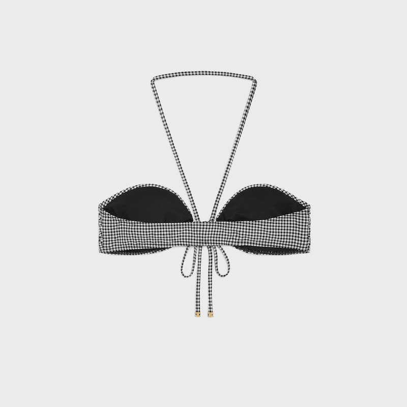 haut balconnet triomphe en jersey vichy