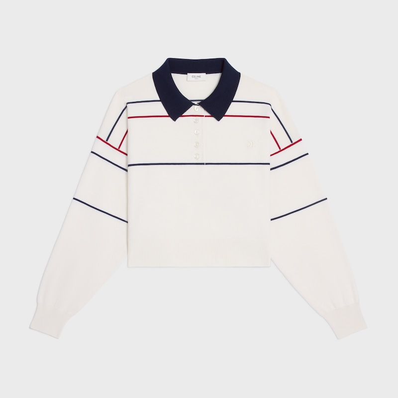 polo court triomphe en soie et coton