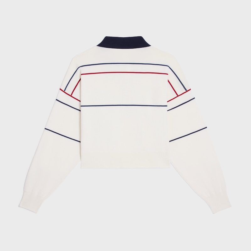 polo court triomphe en soie et coton