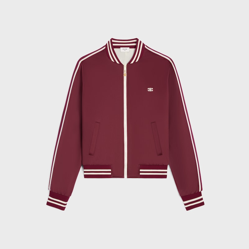 veste de survêtement en jersey double face
