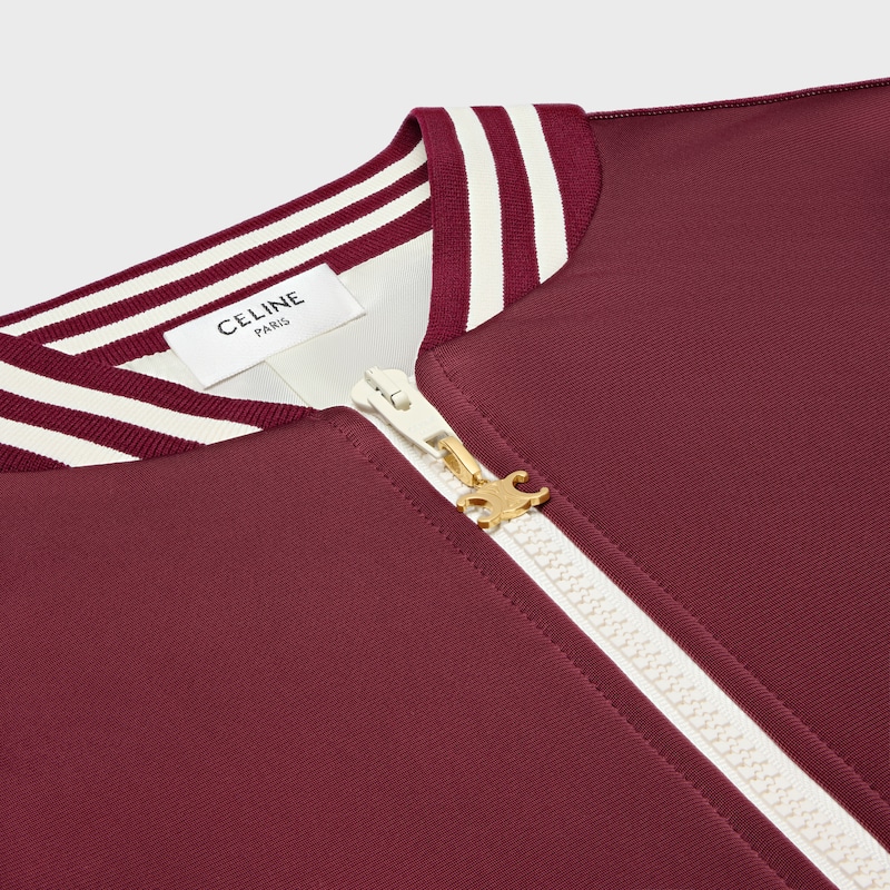 veste de survêtement en jersey double face