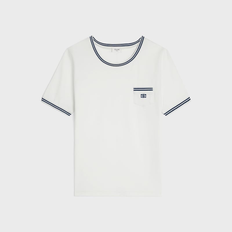 t-shirt triomphe années 70 en jersey de coton