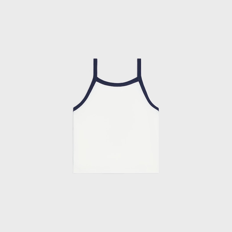 débardeur céline en jersey de coton