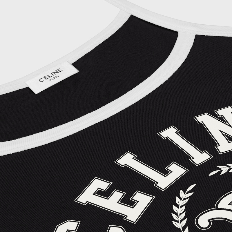 débardeur céline en jersey de coton