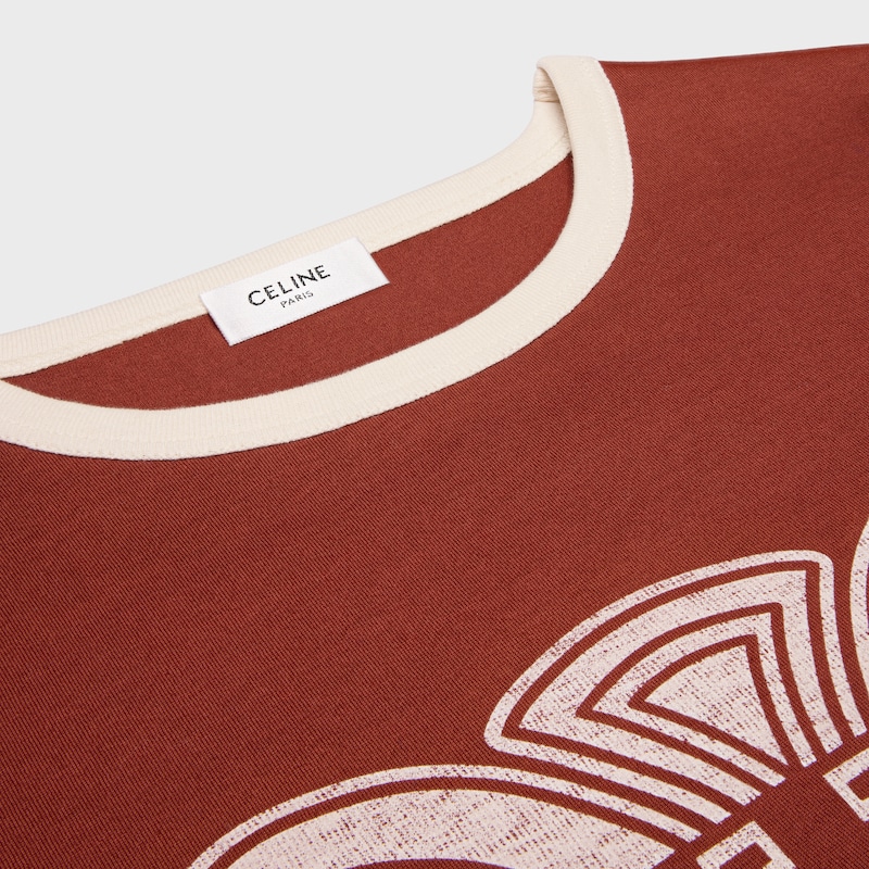 t-shirt années 70 en jersey de coton