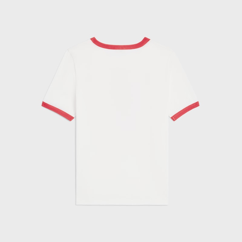 t-shirt années 70 en jersey de coton
