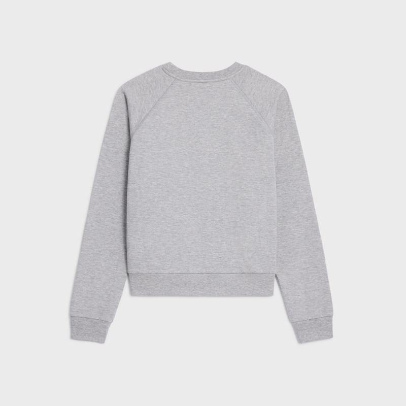 sweat blason en coton cachemire