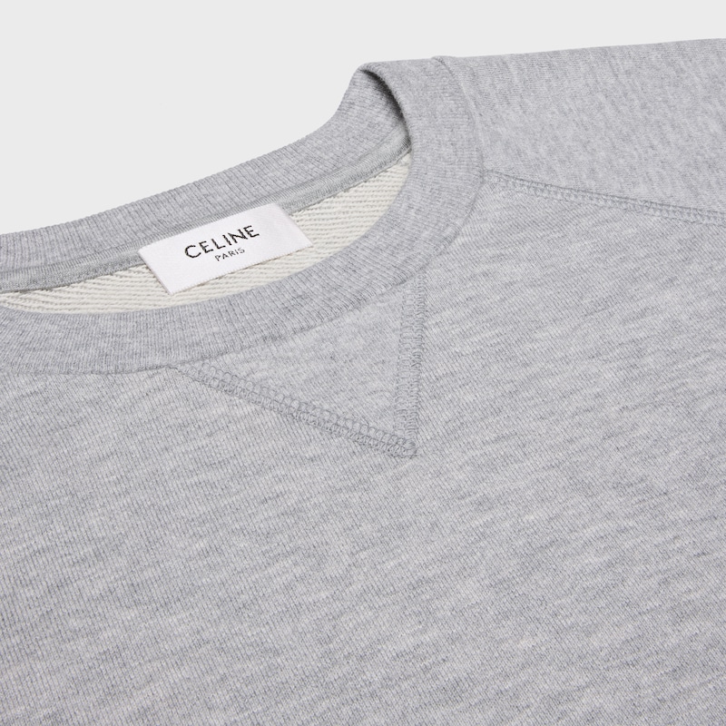 sweat blason en coton cachemire