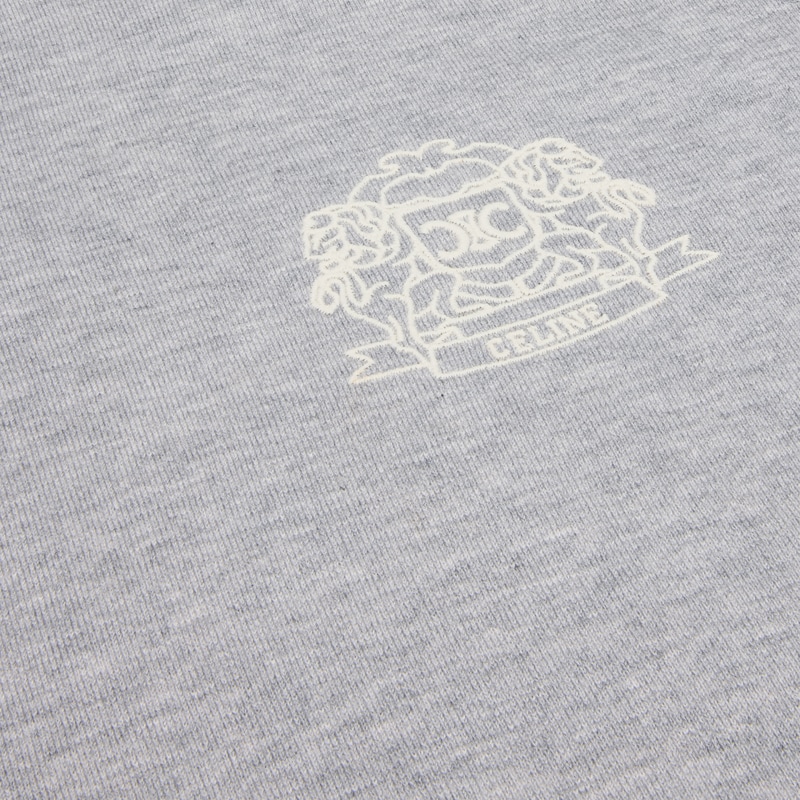 sweat blason en coton cachemire