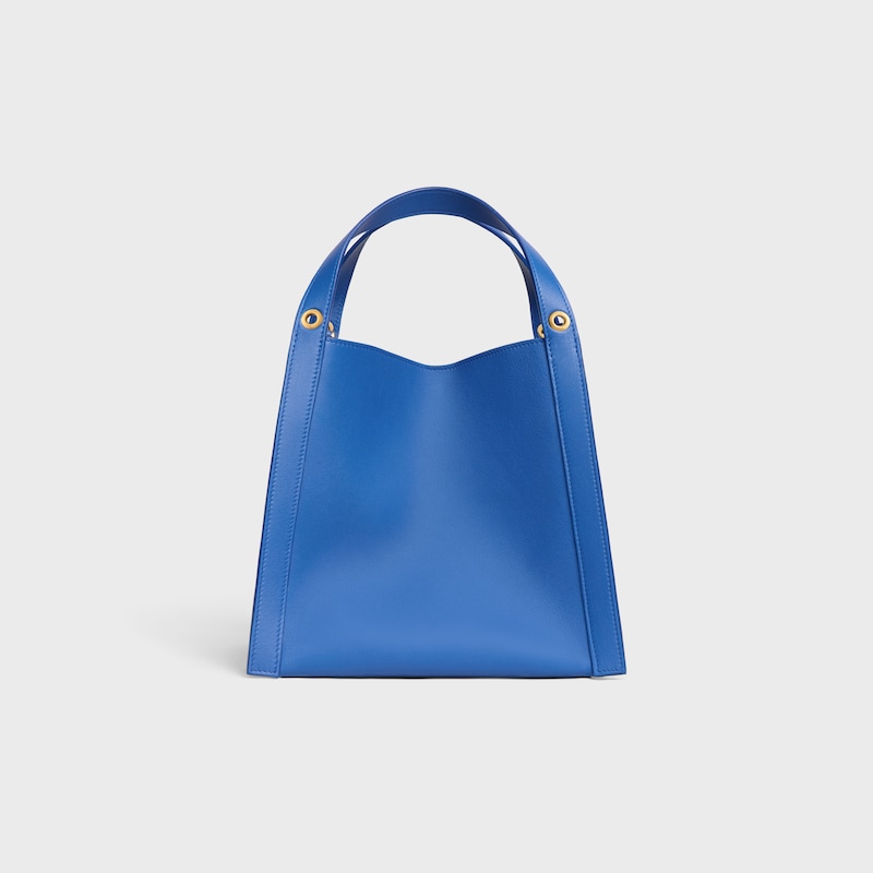 petit sac cubo en cuir de veau souple