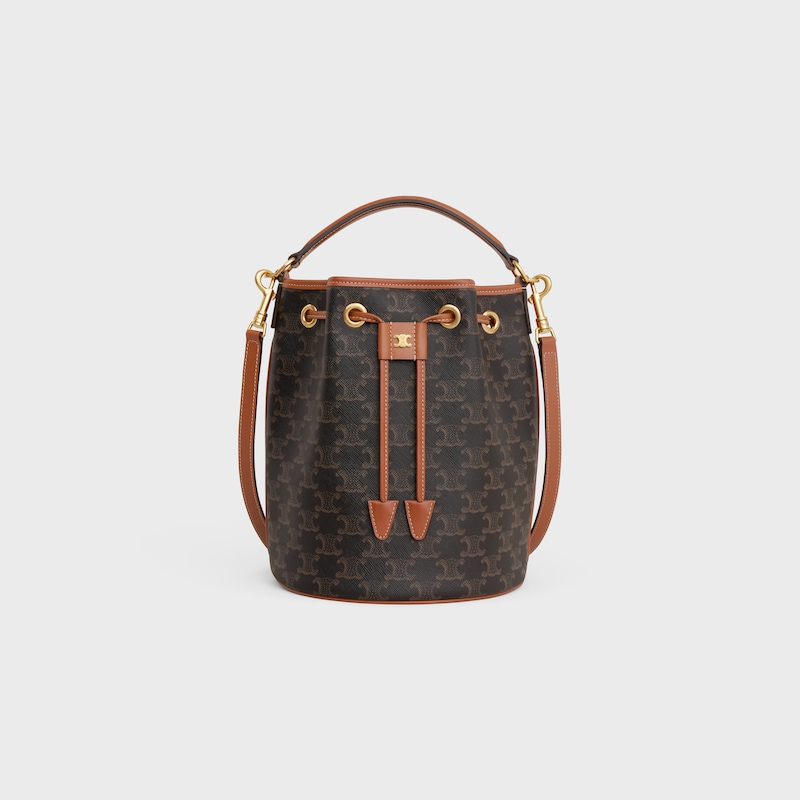 sac clara en toile triomphe et cuir de veau