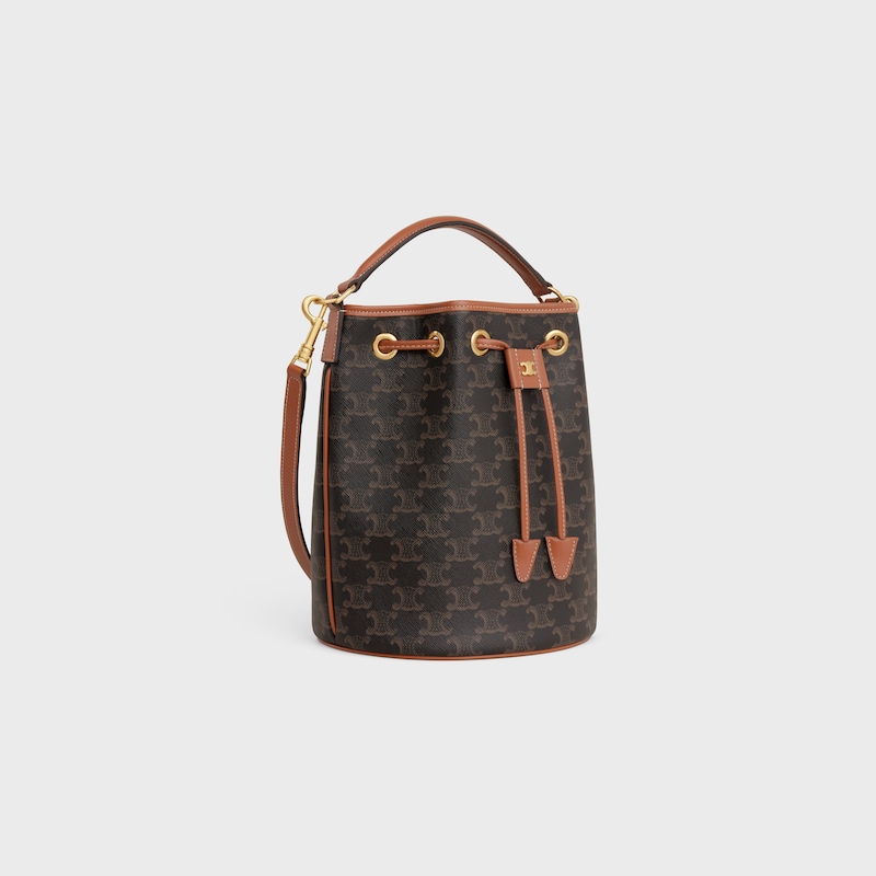 sac clara en toile triomphe et cuir de veau