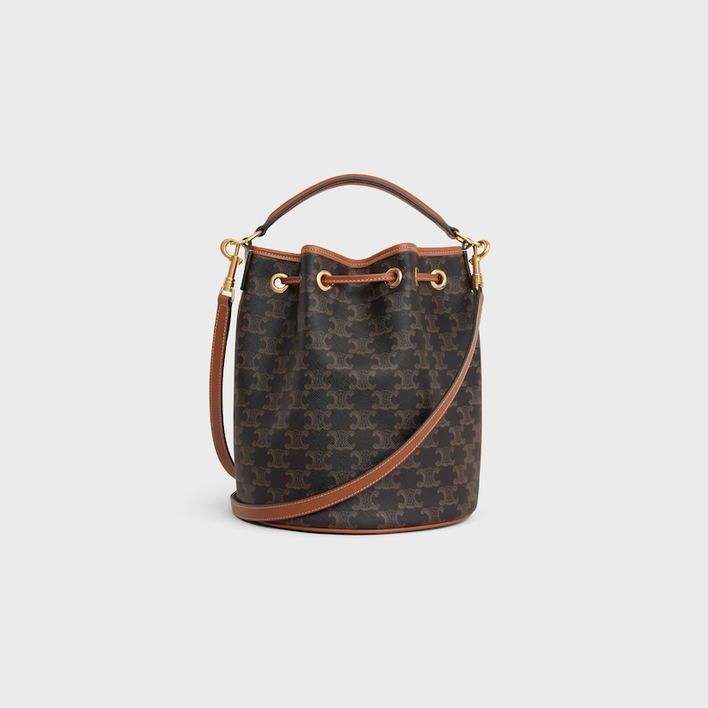 sac clara en toile triomphe et cuir de veau