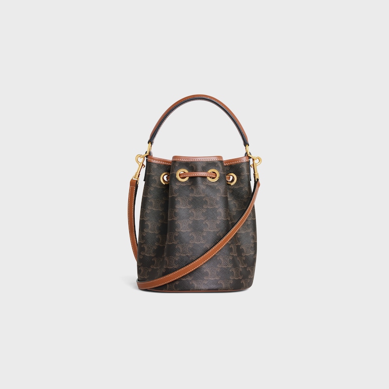 sac teen clara en toile triomphe et cuir de veau