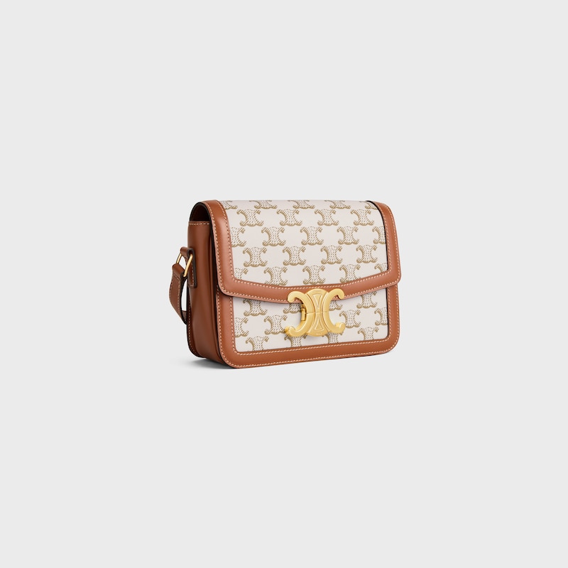 sac triomphe pour ados en toile triomphe et cuir de veau