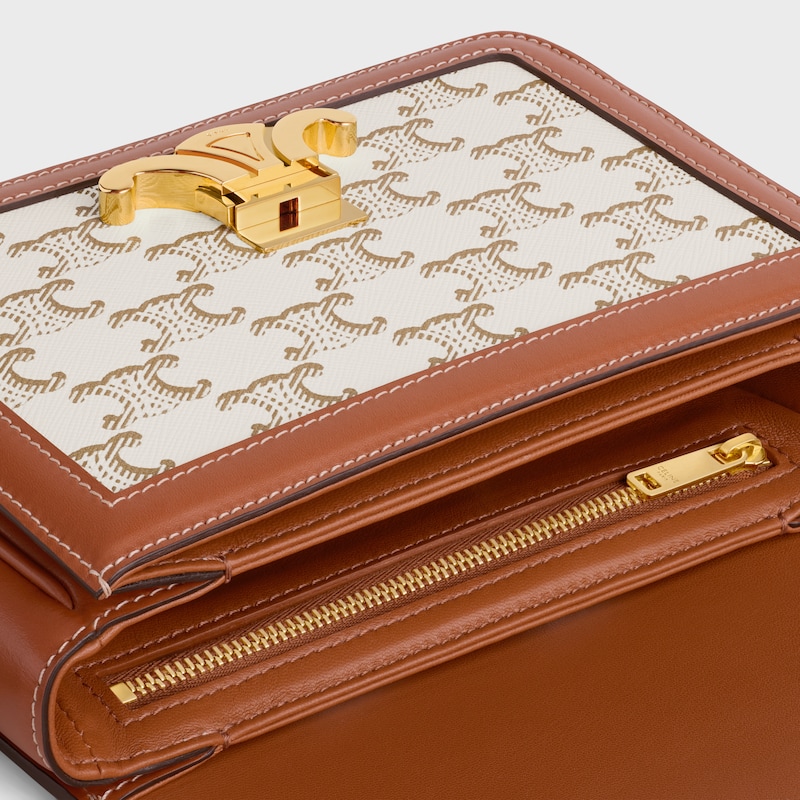 sac triomphe pour ados en toile triomphe et cuir de veau