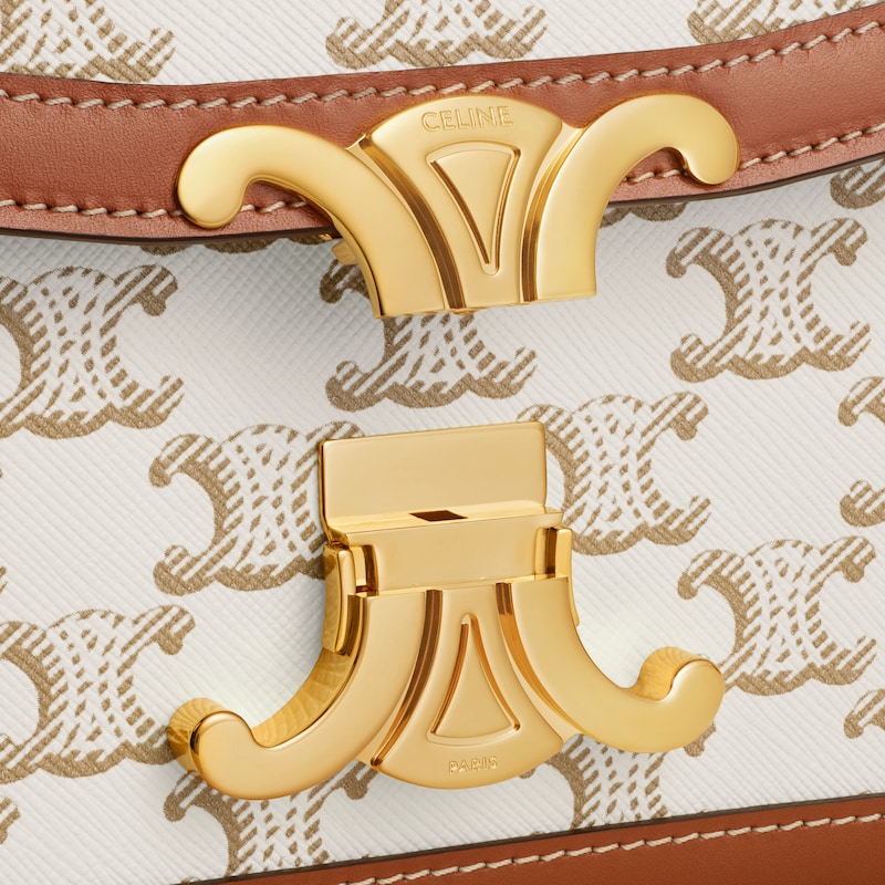 sac triomphe pour ados en toile triomphe et cuir de veau