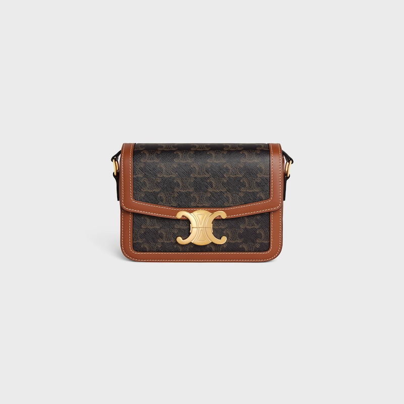sac triomphe pour ados en toile triomphe et cuir de veau