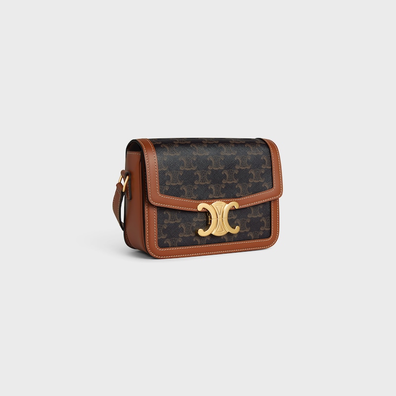 sac triomphe pour ados en toile triomphe et cuir de veau