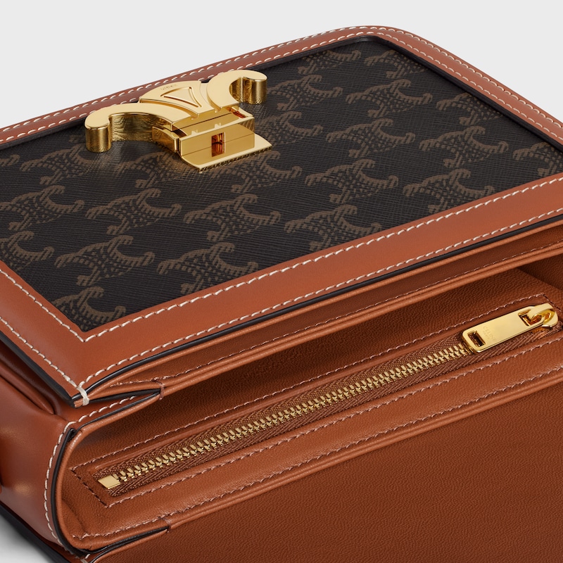 sac triomphe pour ados en toile triomphe et cuir de veau