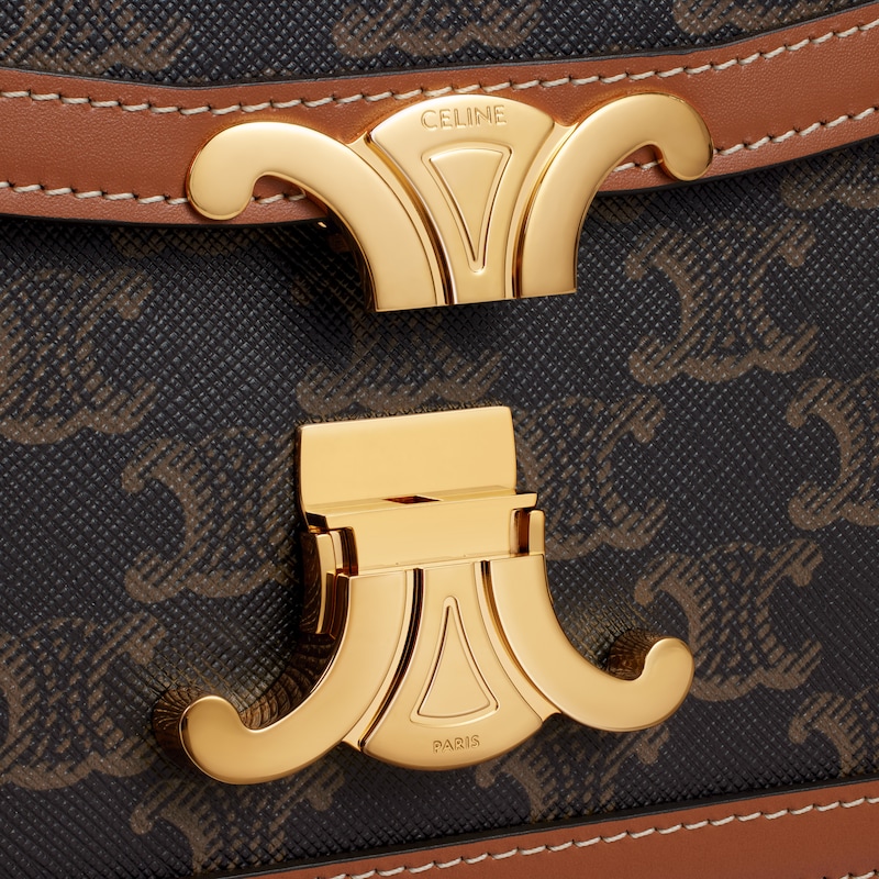 sac triomphe pour ados en toile triomphe et cuir de veau