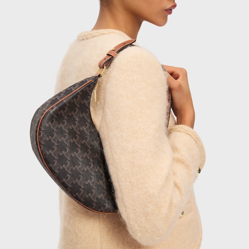 sac ava en toile triomphe et cuir de veau