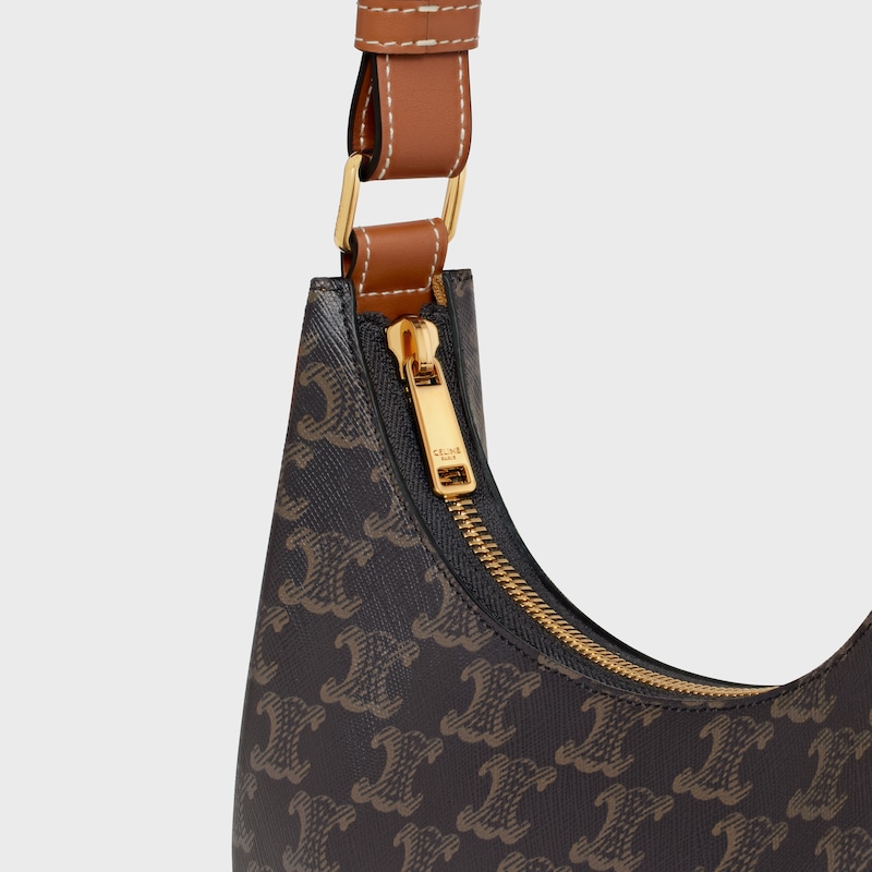 sac ava en toile triomphe et cuir de veau