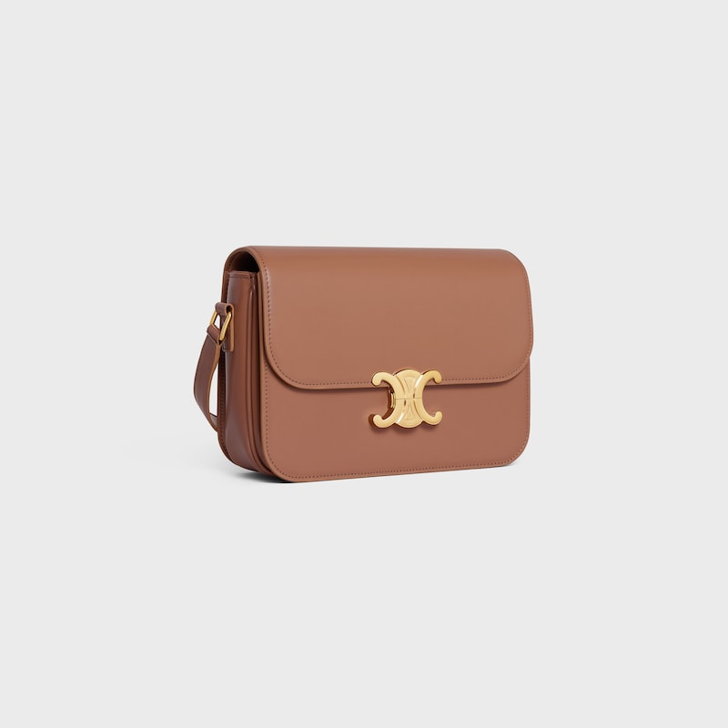 sac classique triomphe en veau brillant