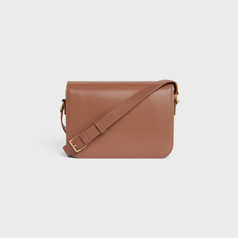 sac classique triomphe en veau brillant