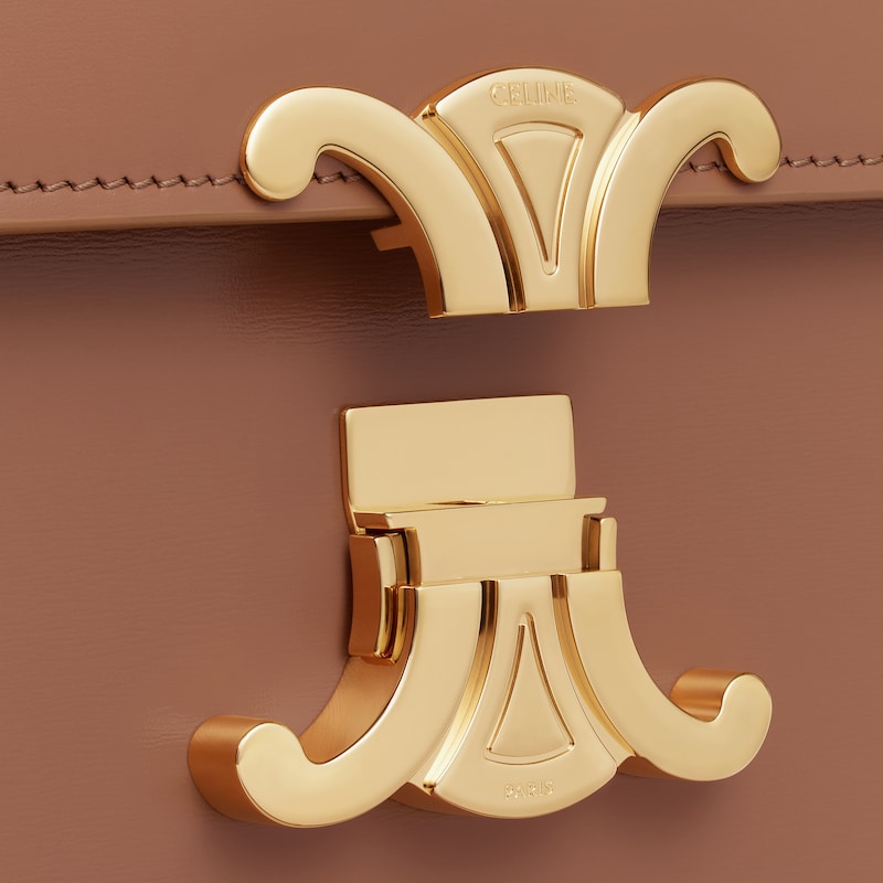 sac classique triomphe en veau brillant