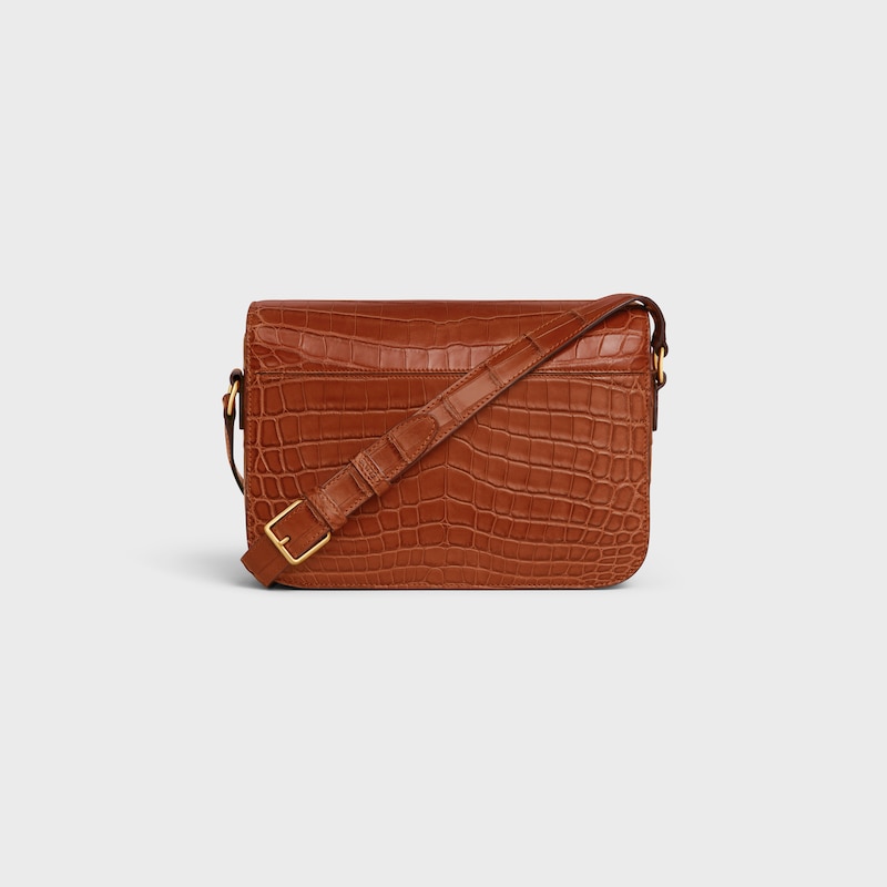 sac classique triomphe en crocodile niloticus