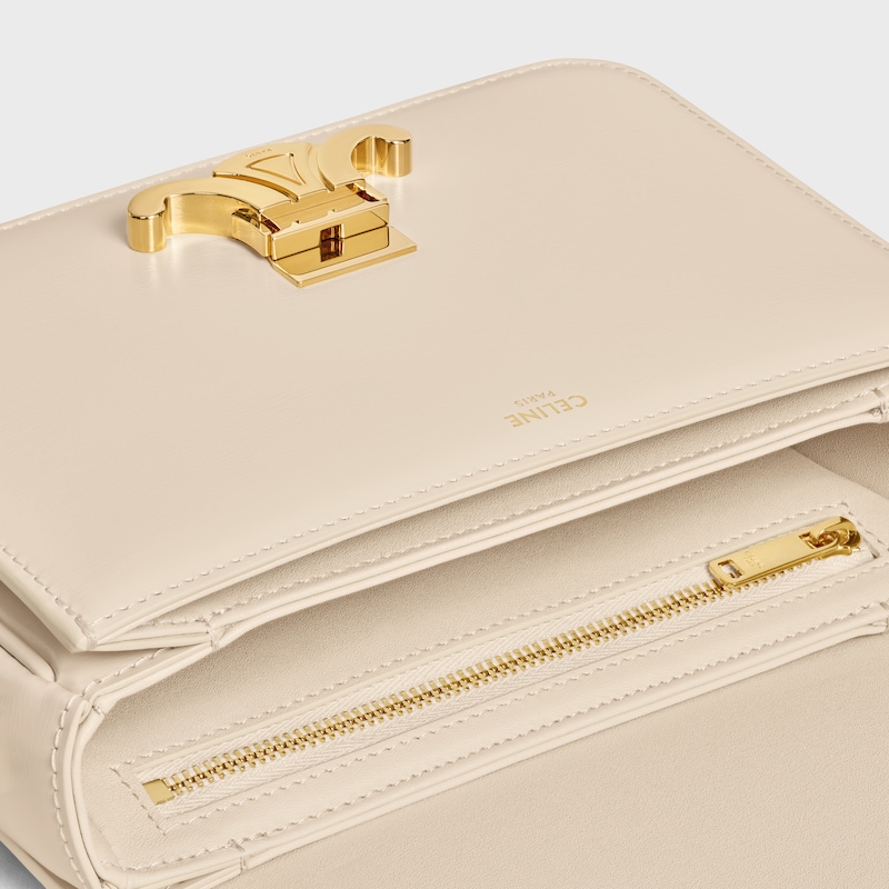 sac teen triomphe en cuir de veau brillant