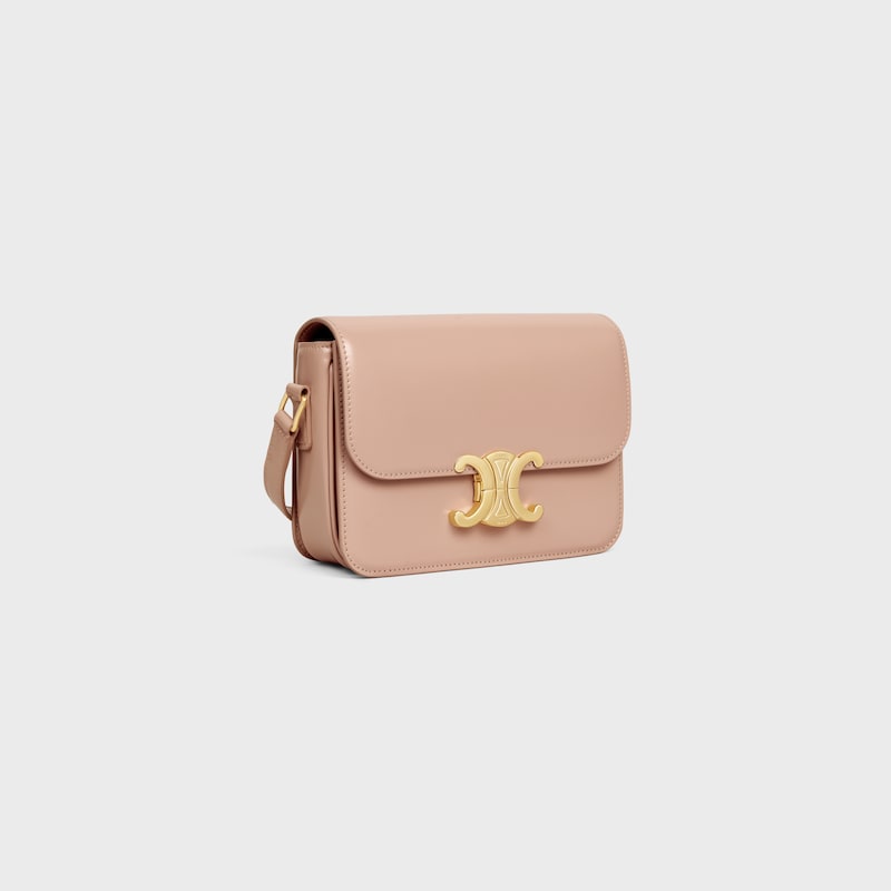 sac teen triomphe en cuir de veau brillant